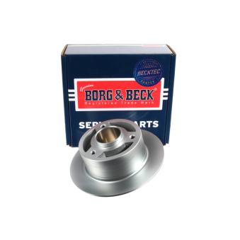 Jeu de 2 disques de frein avant BORG & BECK [BBD5475S]