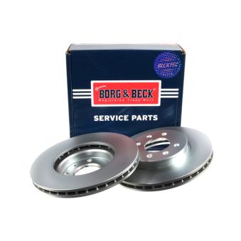 Jeu de 2 disques de frein avant BORG & BECK OEM 51712C8000 Jeu de 2 disques de frein avant BORG & BECK OEM 51712C8000