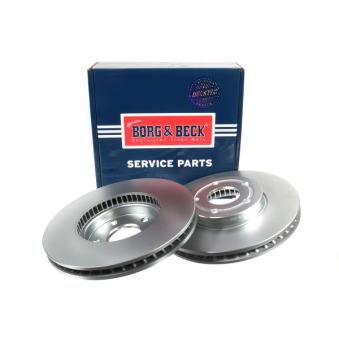 Jeu de 2 disques de frein avant BORG & BECK OEM 2305503