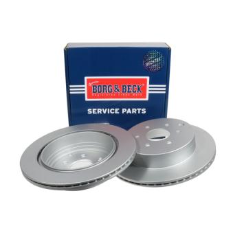 Jeu de 2 disques de frein arrière BORG & BECK OEM 4704230200