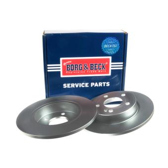 Jeu de 2 disques de frein arrière BORG & BECK OEM 2474230112