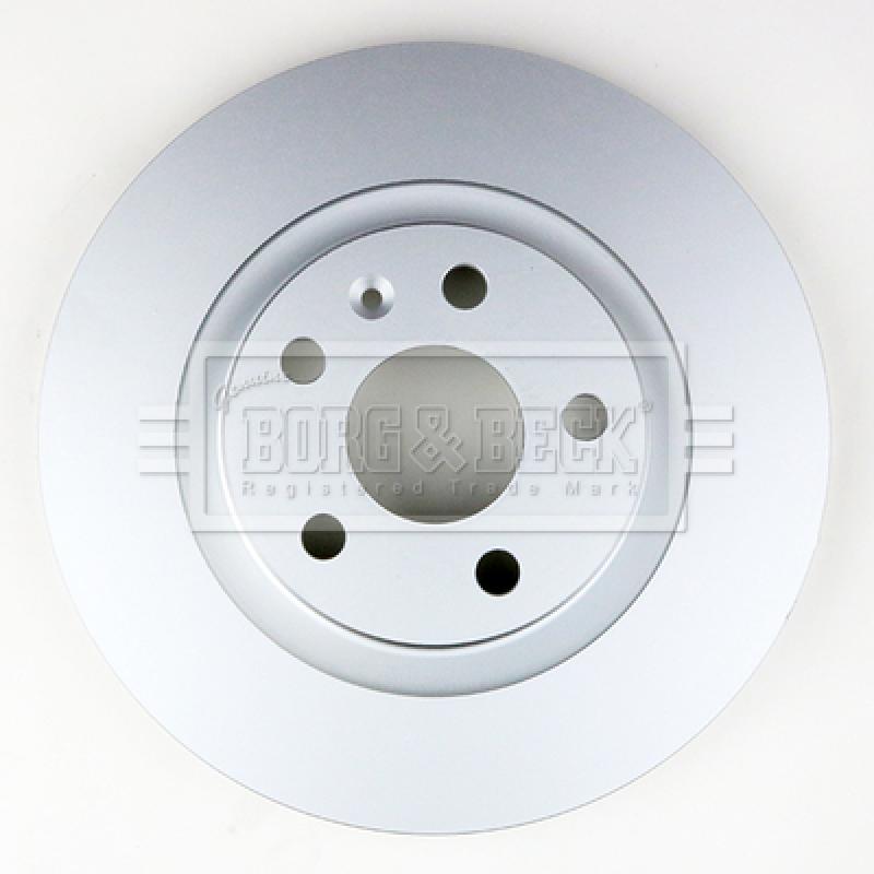 Jeu de 2 disques de frein avant BORG & BECK BBD5648 - Visuel 1
