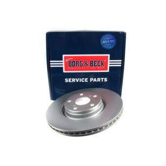 Jeu de 2 disques de frein avant BORG & BECK OEM 4351205090