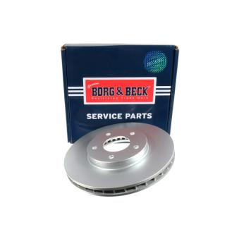 Jeu de 2 disques de frein avant BORG & BECK OEM C2C41249