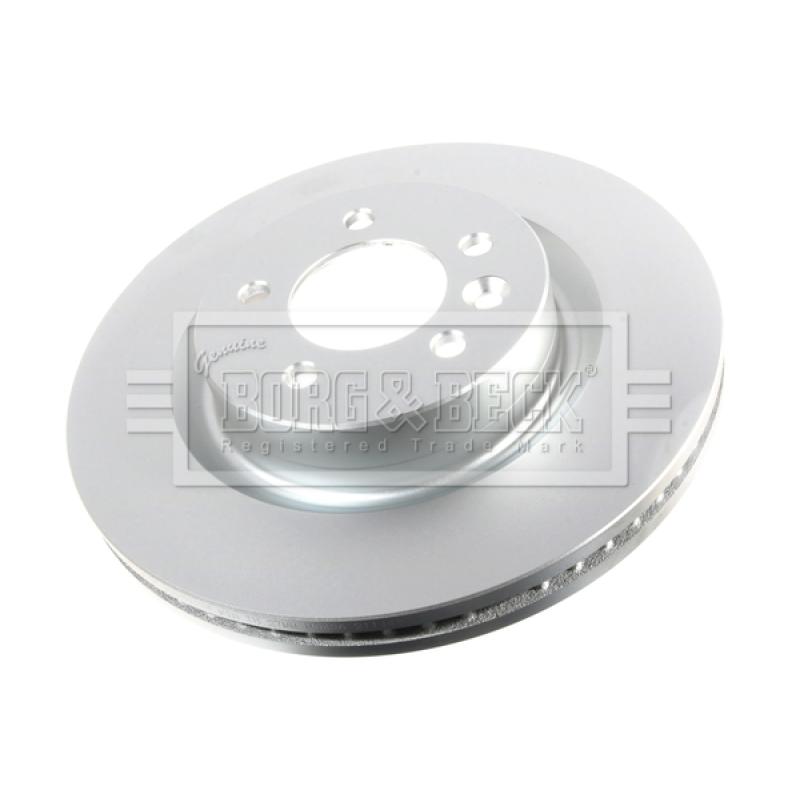Jeu de 2 disques de frein avant BORG & BECK BBD5912S - Visuel 2