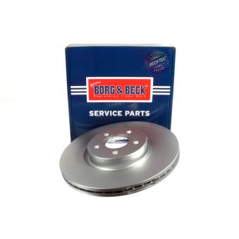 Jeu de 2 disques de frein avant BORG & BECK BBD5925S