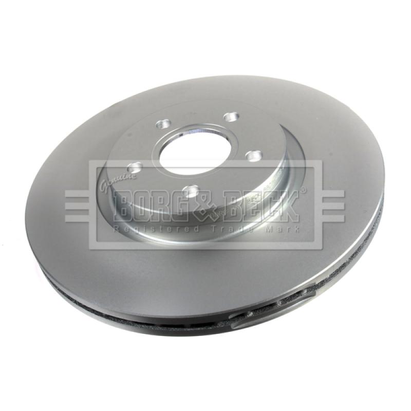 Jeu de 2 disques de frein avant BORG & BECK BBD5925S - Visuel 2