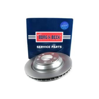 Jeu de 2 disques de frein arrière BORG & BECK OEM 7L8615601A