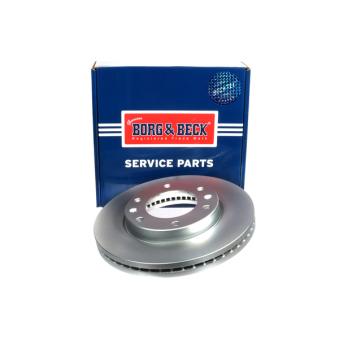 Jeu de 2 disques de frein avant BORG & BECK BBD5927S