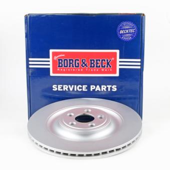 Jeu de 2 disques de frein arrière BORG & BECK BBD5948S
