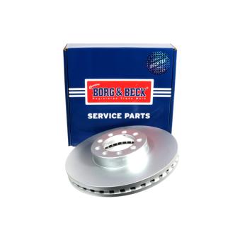 Jeu de 2 disques de frein avant BORG & BECK OEM 2996122