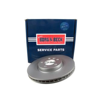 Jeu de 2 disques de frein avant BORG & BECK OEM 7E0615301C Jeu de 2 disques de frein avant BORG & BECK OEM 7E0615301C