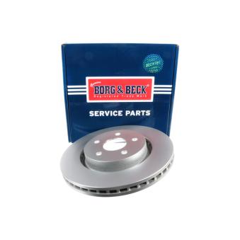 Jeu de 2 disques de frein avant BORG & BECK OEM 68035012AB