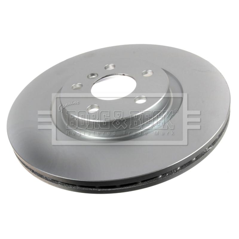 Jeu de 2 disques de frein avant BORG & BECK BBD6072S - Visuel 1