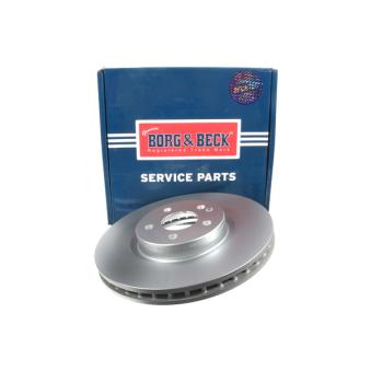 Jeu de 2 disques de frein avant BORG & BECK OEM 4474210012