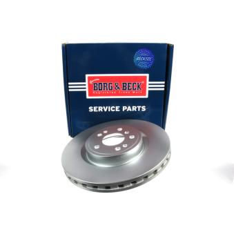 Jeu de 2 disques de frein avant BORG & BECK OEM 1664210612