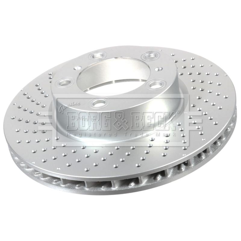 Disque de frein avant gauche BORG & BECK BBD6120S - Visuel 2