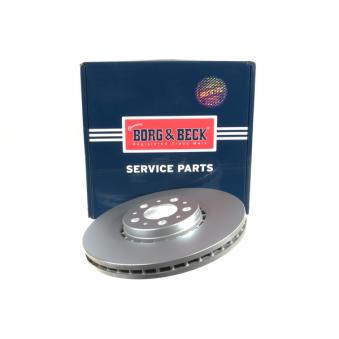 Jeu de 2 disques de frein avant BORG & BECK OEM 31400893