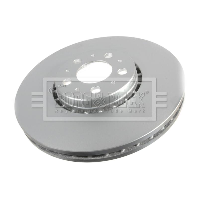 Jeu de 2 disques de frein avant BORG & BECK BBD6157S - Visuel 2