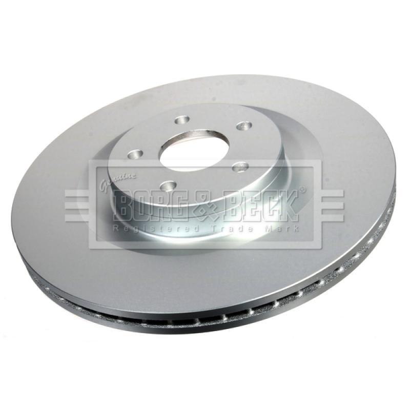 Jeu de 2 disques de frein avant BORG & BECK BBD6209S - Visuel 2