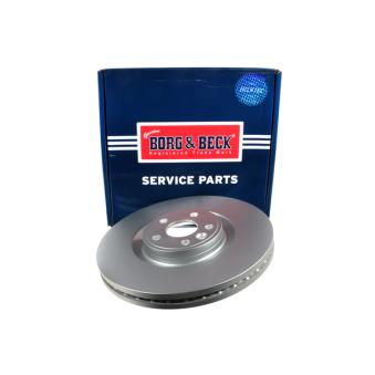 Jeu de 2 disques de frein avant BORG & BECK OEM LR083647