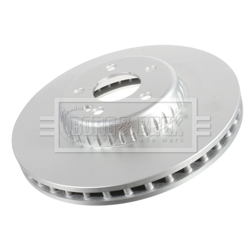 Jeu de 2 disques de frein avant BORG & BECK BBD7023S - Visuel 2