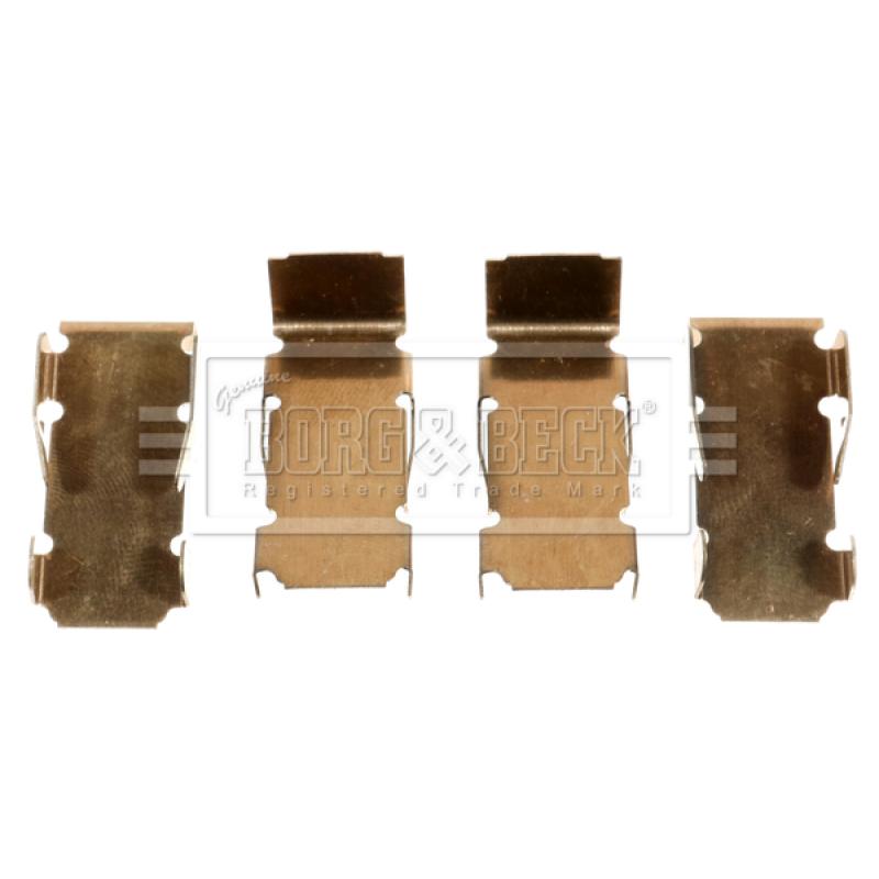 Kit d'accessoires, plaquette de frein à disque BORG & BECK BBK1027 - Visuel 1