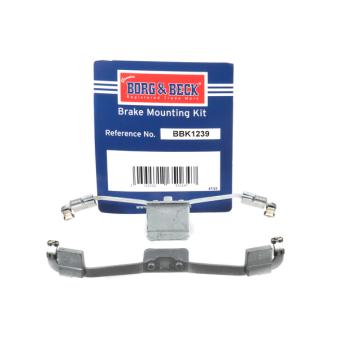 Kit d'accessoires, plaquette de frein à disque BORG & BECK [BBK1239]
