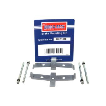 Kit d'accessoires, plaquette de frein à disque BORG & BECK BBK1248