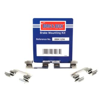 Kit d'accessoires, plaquette de frein à disque BORG & BECK [BBK1256]