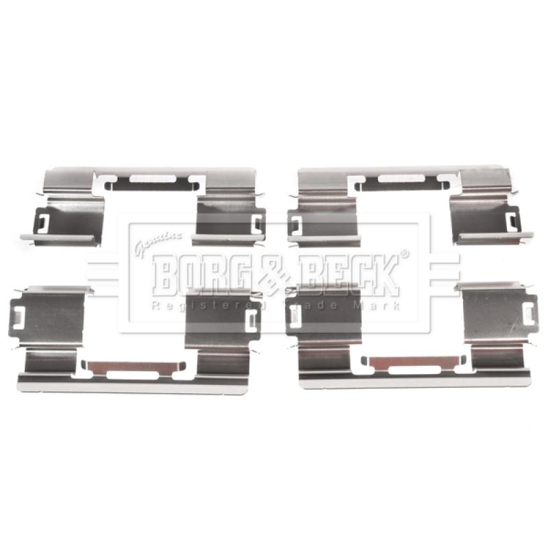 Kit d'accessoires, plaquette de frein à disque BORG & BECK BBK1266 - Visuel 1