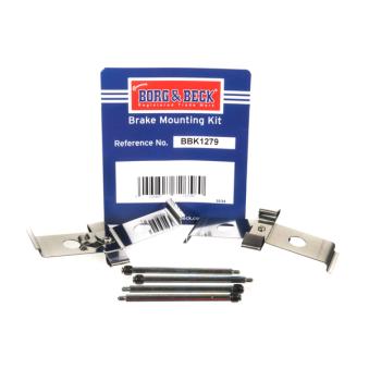 Kit d'accessoires, plaquette de frein à disque BORG & BECK BBK1279