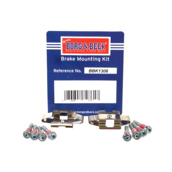 Kit d'accessoires, plaquette de frein à disque BORG & BECK [BBK1308]