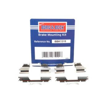Kit d'accessoires, plaquette de frein à disque BORG & BECK OEM 0041313000