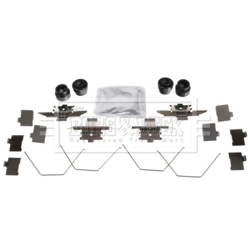 Kit d'accessoires, plaquette de frein à disque BORG & BECK BBK1341 - Visuel 1