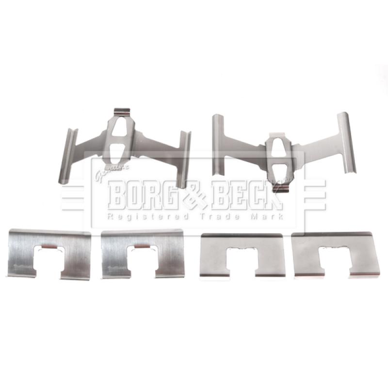 Kit d'accessoires, plaquette de frein à disque BORG & BECK BBK1400 - Visuel 1