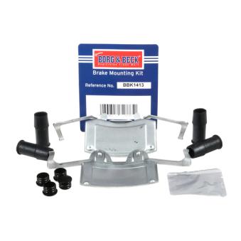 Kit d'accessoires, plaquette de frein à disque BORG & BECK BBK1413