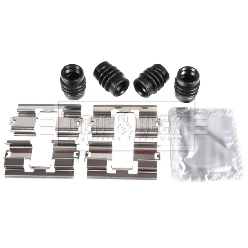 Kit d'accessoires, plaquette de frein à disque BORG & BECK BBK1504 - Visuel 1