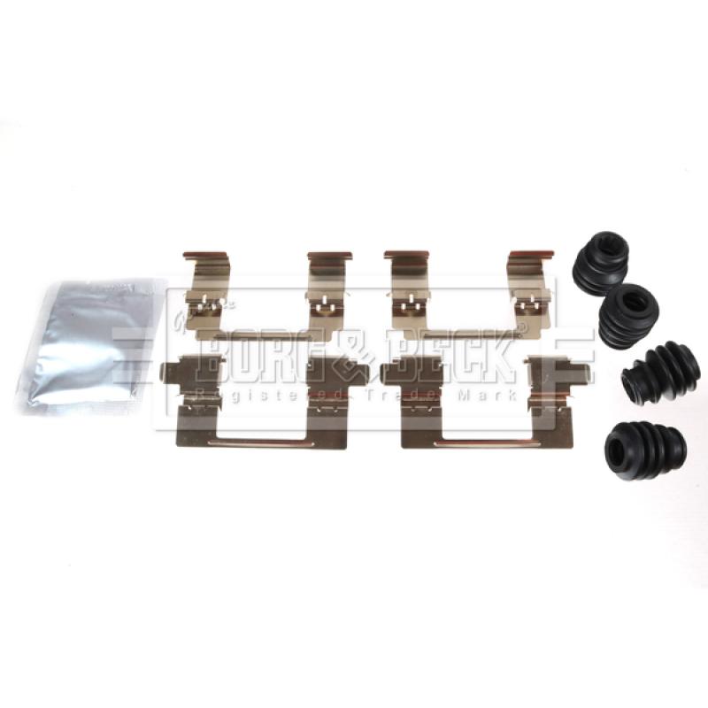 Kit d'accessoires, plaquette de frein à disque BORG & BECK BBK1520 - Visuel 1