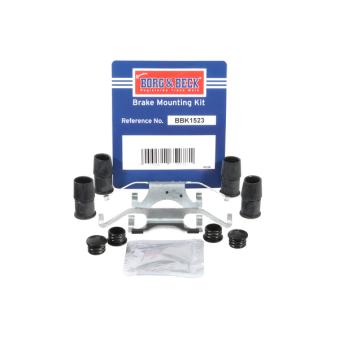 Kit d'accessoires, plaquette de frein à disque BORG & BECK BBK1523