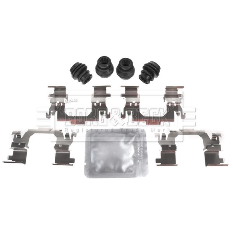 Kit d'accessoires, plaquette de frein à disque BORG & BECK BBK1658 - Visuel 1