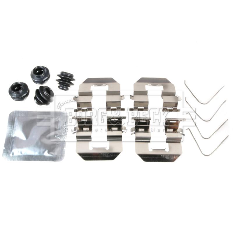 Kit d'accessoires, plaquette de frein à disque BORG & BECK BBK1675 - Visuel 1