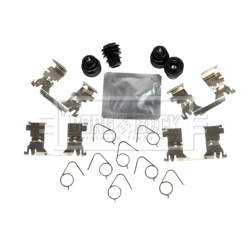 Kit d'accessoires, plaquette de frein à disque BORG & BECK BBK1682 - Visuel 1