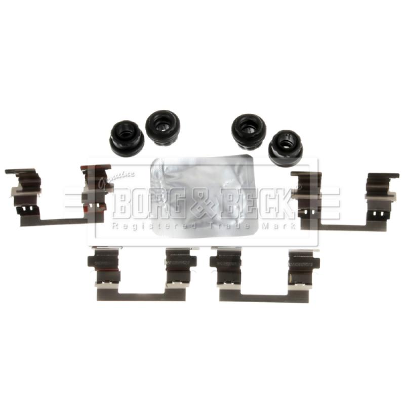 Kit d'accessoires, plaquette de frein à disque BORG & BECK BBK1703 - Visuel 1