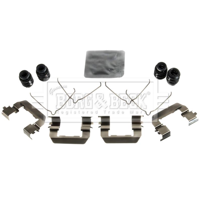 Kit d'accessoires, plaquette de frein à disque BORG & BECK BBK1705 - Visuel 1