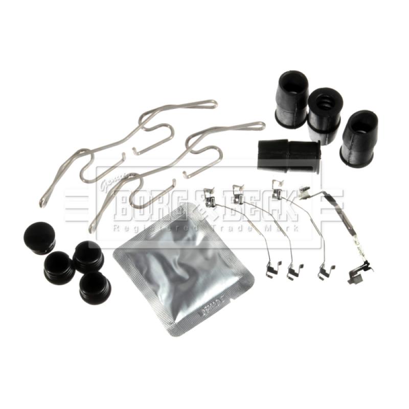 Kit d'accessoires, plaquette de frein à disque BORG & BECK BBK1716 - Visuel 1
