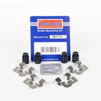Kit d'accessoires, plaquette de frein à disque BORG & BECK BBK1723