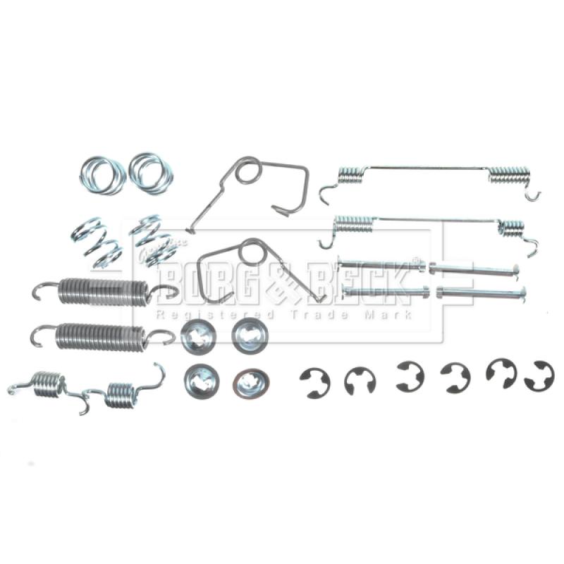 Kit d'accessoires, plaquette de frein à disque BORG & BECK BBK6037 - Visuel 1