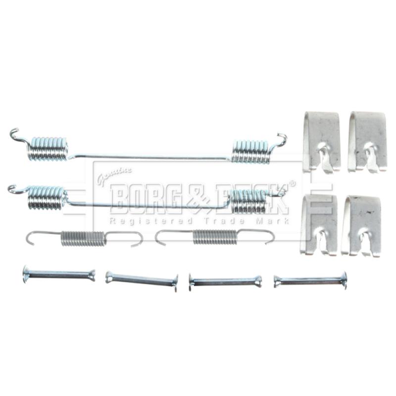 Kit d'accessoires, plaquette de frein à disque BORG & BECK BBK6152 - Visuel 1