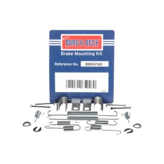 Kit d'accessoires, plaquette de frein à disque BORG & BECK OEM DA0084700